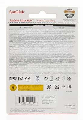 Usb stick 3.0 sandisk cruzer ultra fla usb-a 256gb