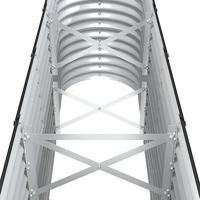 Plantenbak 332x40x68 cm gepoedercoat staal antracietkleurig - thumbnail