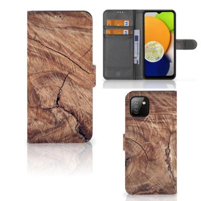Samsung Galaxy A03 | Book Style Case | Tree Trunk