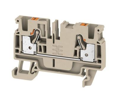 Weidmüller 2051180000 Doorgangsklem 6.1 mm Spanveer Grijs 100 stuk(s)