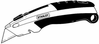 Stanley handgereedschap Uitschuifmes Instant Change - 0-10-788