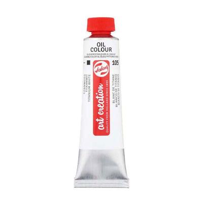 Talens art creation olieverf tube 40ml titaanwitsaffloerolie Talens art creation olieverf tube 40ml titaanwitsaffloerolie