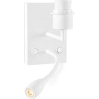 Home sweet home read wandlamp met leeslamp wit - thumbnail