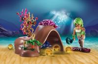 Playmobil 70095 Nachtlamp in schelp met meerminnen - thumbnail
