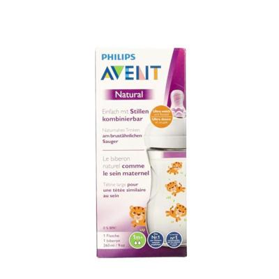 Avent Natural voedingsfles 260ml (260 ml)