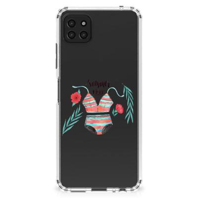 Samsung Galaxy A22 5G Stevig | Bumper Hoesje | Boho Summer