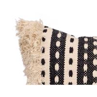 Kussen GiftDecor 4737 Zwart Beige 45 x 15 x 45 cm (6 Stuks) - thumbnail