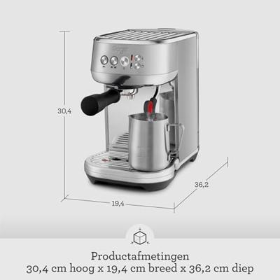Sage THE BAMBINO PLUS SES500BTR4EEU1 Espresso apparaat Zwart
