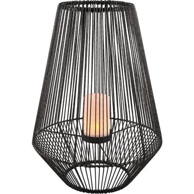 Stijlvolle LED Tafellamp op Zonne-energie met Dag/Nacht Sensor - IP44 Grijs