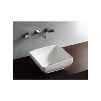 Keramische Opzetwastafel Hermes 40X40X15 cm Aqua Splash - thumbnail