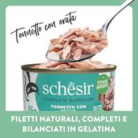 SCHESIR in jelly Tuna with sea bream - nat kattenvoer - 85 g - thumbnail