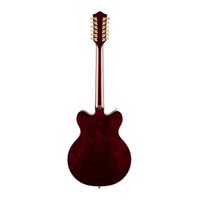 Gretsch G5422G-12 Electromatic Classic Hollowbody DC Walnut Stain 12-snarige semi-akoestische gitaar