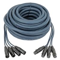 DAP FL93 4-weg DMX multikabel 5p XLR 20m - thumbnail