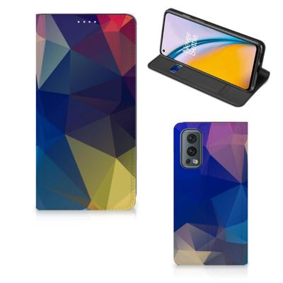 OnePlus Nord 2 5G Stand Case Polygon Dark