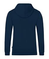 JAKO C6720 Sweater Met Kap Organic - Marine - S - thumbnail