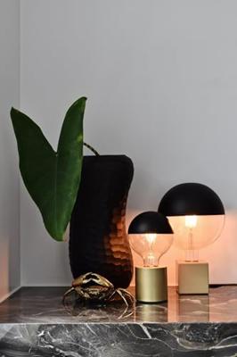 Lichtbron Kopspiegellamp 12,5 cm Zwart E27