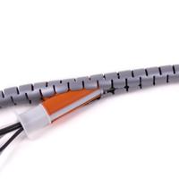 Dataflex 33.782 kabelsleep (diameter 25 mm, 3 m) met intrekhulp, zilver - thumbnail