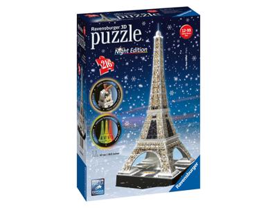Ravensburger 3D-puzzel night edition (Eiffeltoren)