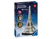 Ravensburger 3D-puzzel night edition (Eiffeltoren) - thumbnail