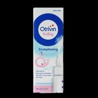 Otrivin Baby Zoutoplossing Neusspray bij een verstopte neus - thumbnail