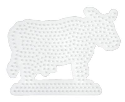 Hama strijkkralenbordje - koe