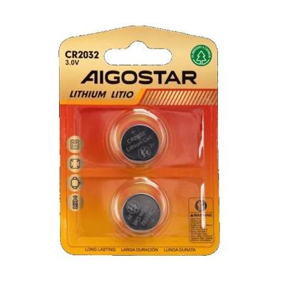 Knoopcel batterijen 3V - CR2032 - 210mAh - 2 stuks