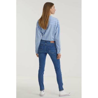 Kings of Indigo high waist skinny jeans JUNO HIGH met biologisch katoen 4069 eco veggie worn Kings of Indigo high waist skinny jeans JUNO HIGH met biologisch katoen 4069 eco veggie worn