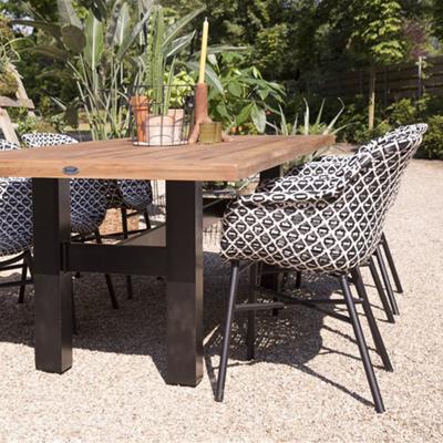 Hartman Tuinstoel 'Delphine' kleur Zwart Hartman Tuinstoel 'Delphine' kleur Zwart