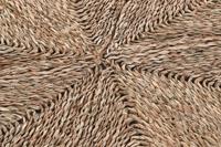 Tapijt DKD Home Decor 150 x 0,5 x 150 cm Natuurlijk Polyester Zeegras - thumbnail