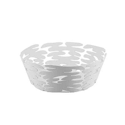 Alessi Barket Schaal wit RVS 21 cm