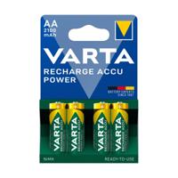 Varta RECH.AC.Power AA2100mAh BLI4 Oplaadbare AA batterij (penlite) NiMH 2100 mAh 1.2 V 4 stuk(s) - thumbnail