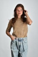 Lisa Yang trui Maren 2026061 toffee brushed - thumbnail