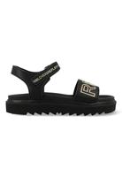 Replay Sandalen JT420008S-0168 Zwart / Goud-32 maat 32 - thumbnail