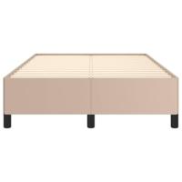 Bedframe kunstleer cappuccinokleurig 120x190 cm - thumbnail