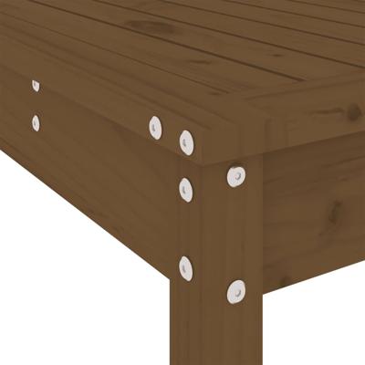 5-delige Tuinbarset massief grenenhout honingbruin - thumbnail