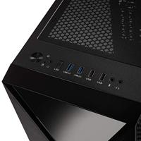 Kolink VOID X Midi-tower Gaming-behuizing, Behuizing Zwart - thumbnail