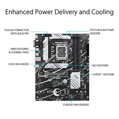 Moederbord Asus PRIME B760-PLUS D4 LGA 1700 - thumbnail