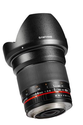 Samyang 16mm F/2.0 ED AS UMC CS Canon