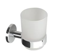 Bekerhouder Sapho Samba bevroren glas - thumbnail