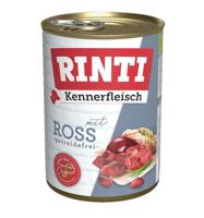 RINTI Kennerfleisch Horse - natvoer voor honden - 400g - thumbnail