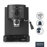BEEM 03270 Espressomachine met filterhouder Zwart (mat) 1470 W Warmhoudfunctie, Met melkopschuimer - thumbnail