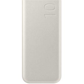 Samsung Battery Pack Powerbank 10000 mAh USB PD 3.0, Fast Charge USB-C Beige Statusweergave
