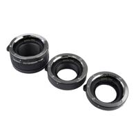 Kenko Verlengbuisset voor close-ups, DG Extension Tube Set voor Nikon F-Mount, ondersteuning full-frame camera, 12 mm/20 mm/36 mm set van 3, stapelbaar, voor close-ups, 899977 - thumbnail