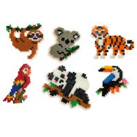 SES Creative Beedz Strijkkralen Jungle Dieren 2400 Stuks - thumbnail