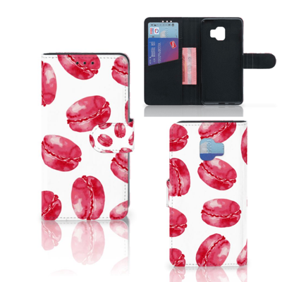 Samsung Galaxy J2 Core Book Cover Pink Macarons Samsung Galaxy J2 Core Book Cover Pink Macarons