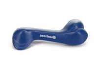 Rubber been massief hondenspeeltje blauw 14 cm - thumbnail