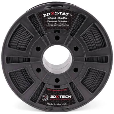 3D Xtech ABS2010750BK0 3DXSTAT Conductive ESD Filament ABS kunststof 1.75 mm 750 g Zwart 1 stuk(s)