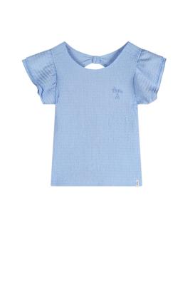 NoNo zomer top meisjes - blauw - jersey - Kia