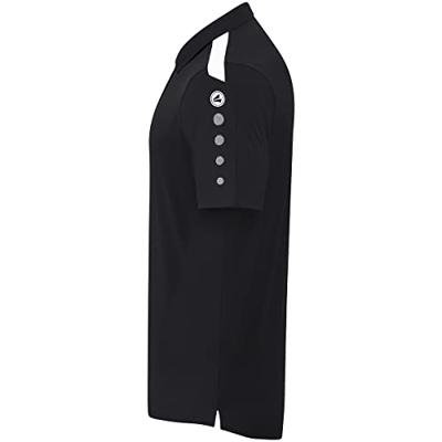 JAKO 6323 Polo Power - Zwart - XL