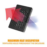 ICY DOCK HDD/ SSD Adapter [1x M.2 - 1x SATA III] MB703M2P-B - thumbnail